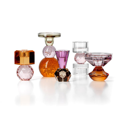 The Amethyst Flame Candle Holder