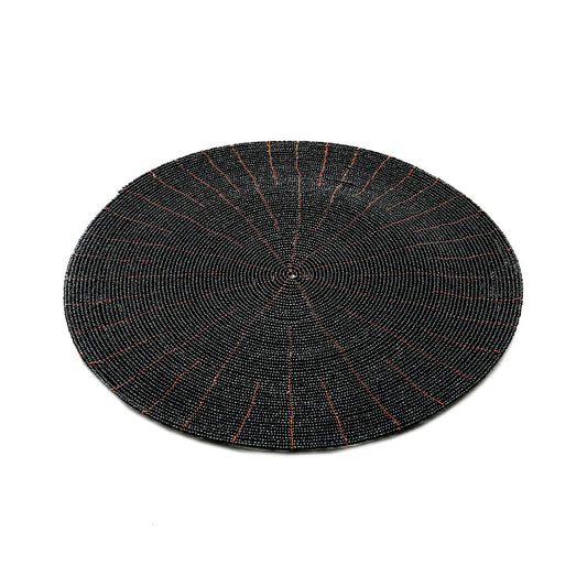The Beaded Placemat - Black