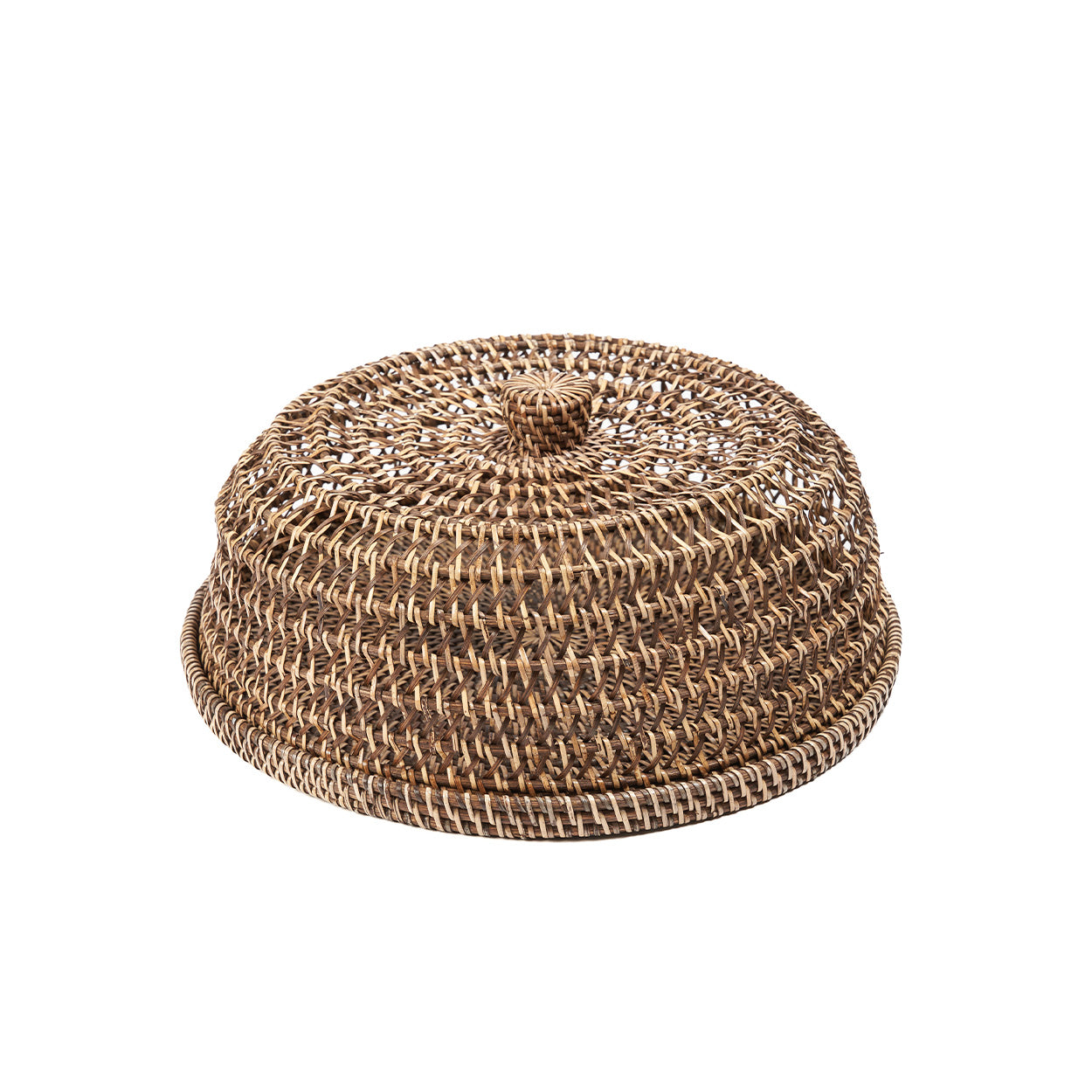 The Rattan Food Cover - Natural Brown - M