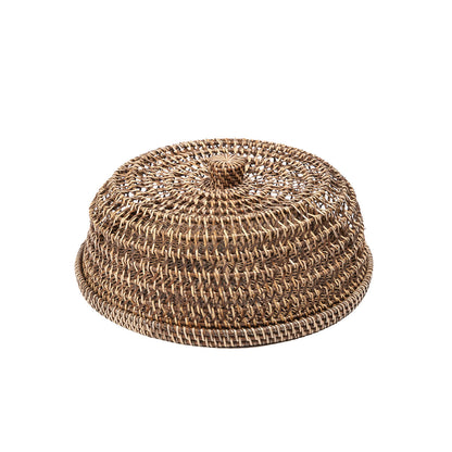 The Rattan Food Cover - Natural Brown - M