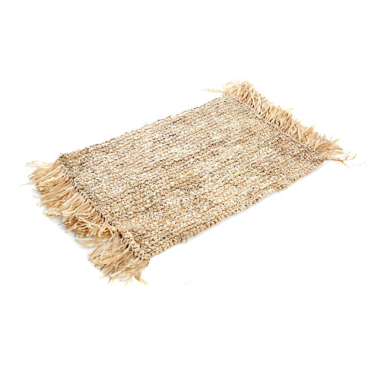 The Fringe Raffia Placemat Rectangular - Natural