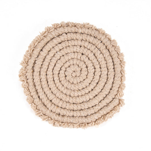 The Cotton Coaster - Beige