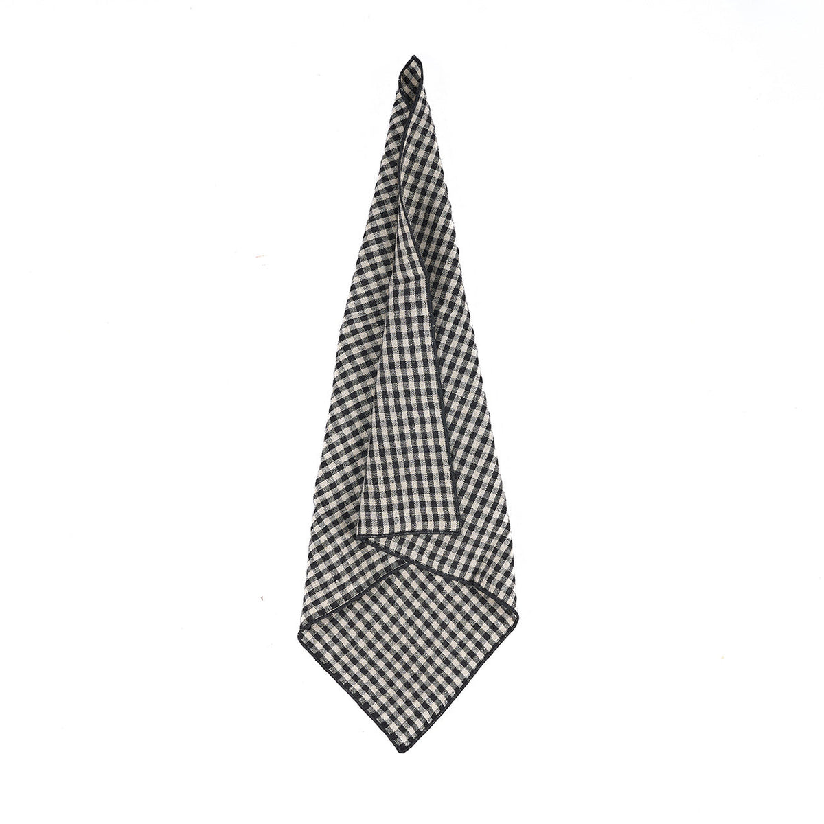 The Picnic Napkin - Natural Black - 45x45