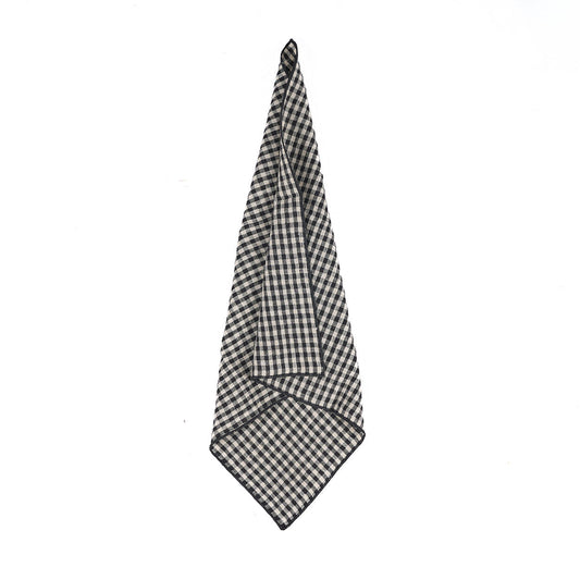 The Picnic Napkin - Natural Black - 45x45