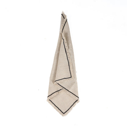The Tuscany Napkin - Natural Black - 45x45