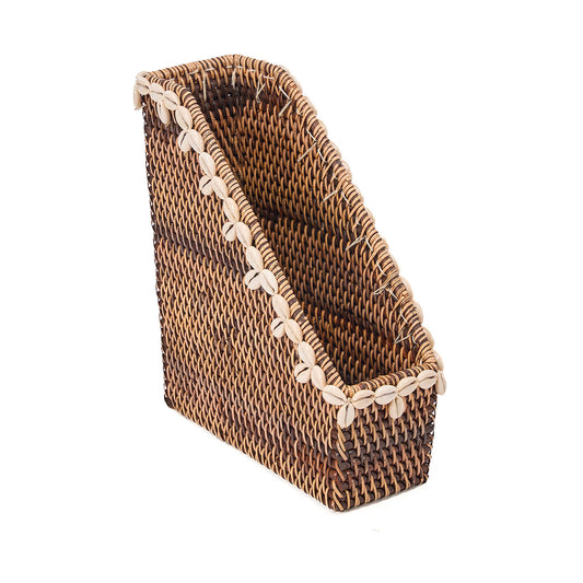The Shell Edge Organizer - Natural Brown