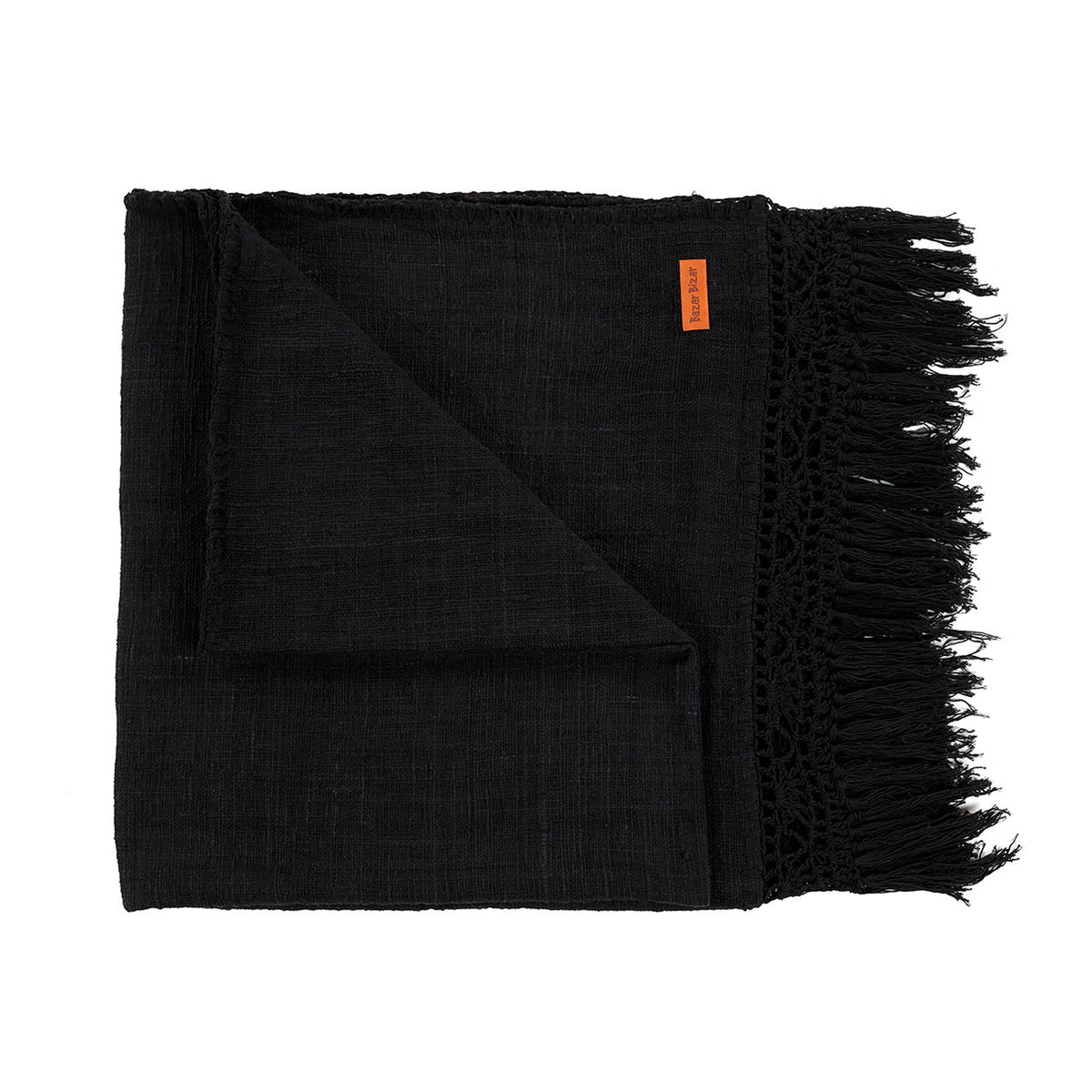 The Gypsy Bed Throw - Black