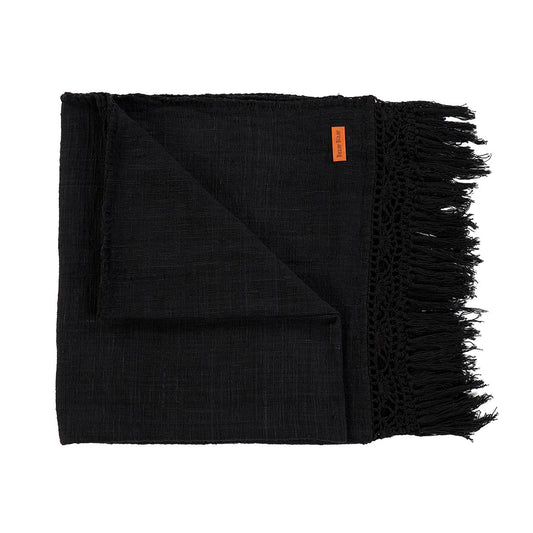 The Gypsy Bed Throw - Black
