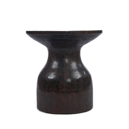 The Hourglass Side Table - Dark Walnut