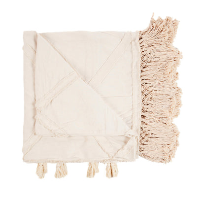 The Berber Bed Throw - Natural