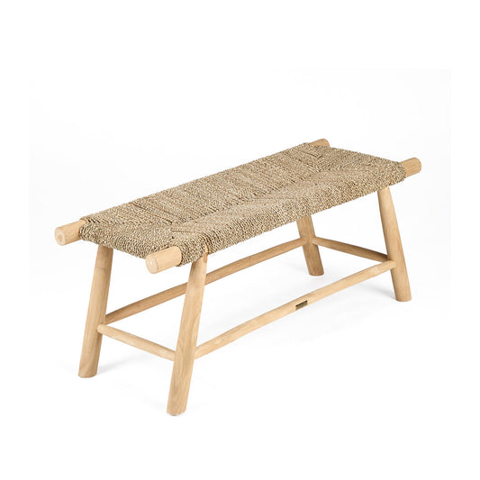 The Porto Seagrass Bench - Natural - L