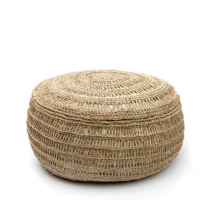 The Seagrass Pouffe - Natural - M