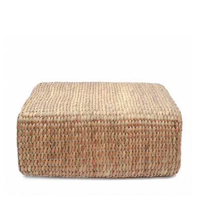 The Hyacinth Pouffe Square - Natural - M