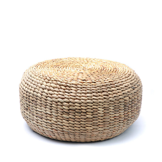 The Hyacinth Pouffe - Natural - M