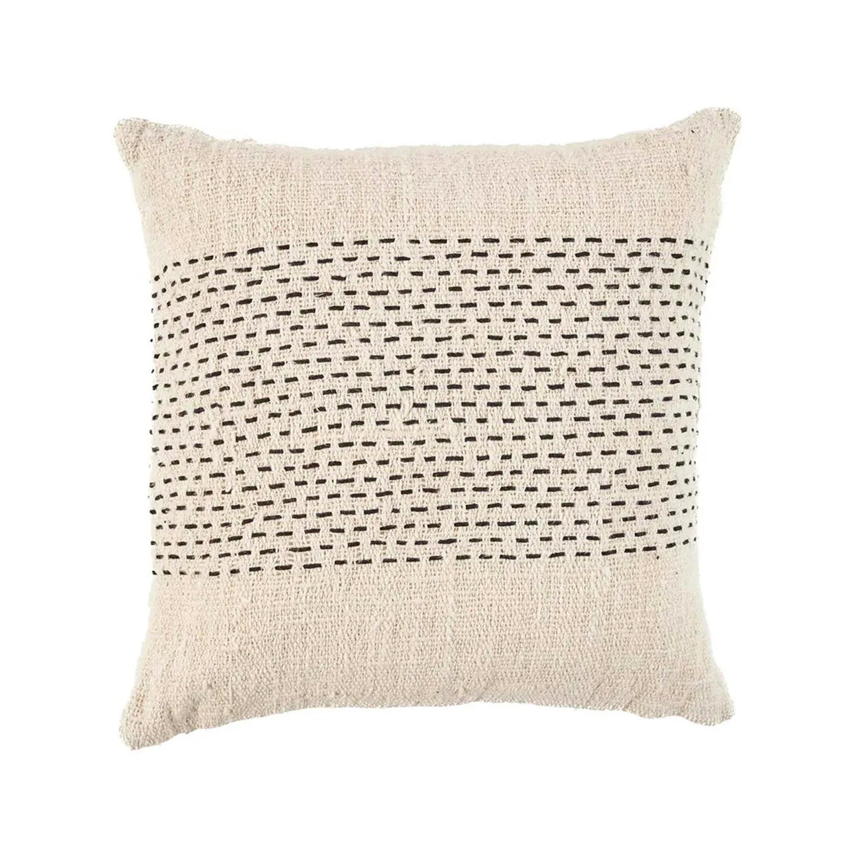 The Misty Cushion Cover - Natural Black
