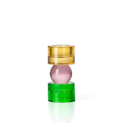 The Solar Jewel Candle Holder - Low