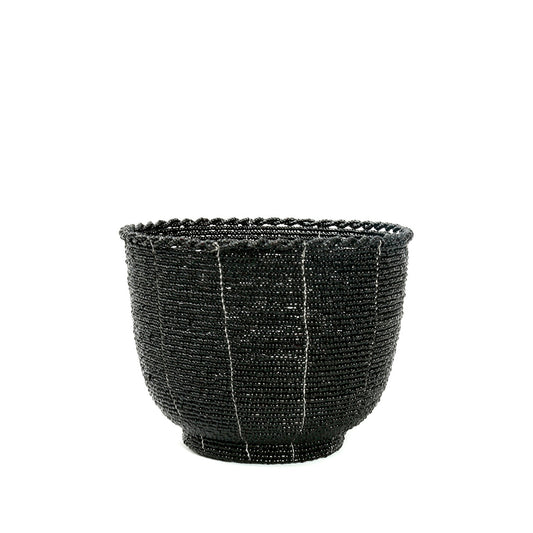 The Beaded Candy Bowl - Black - M