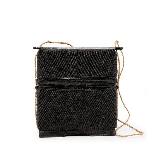 The Beaded Treasure Box - Black