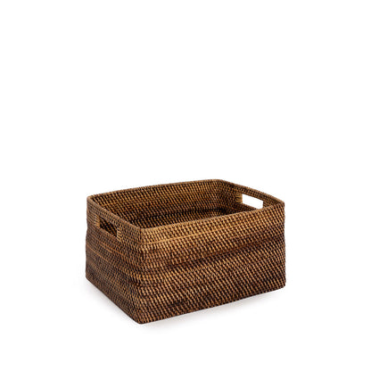 The Colonial Magazine Basket - Natural Brown - M