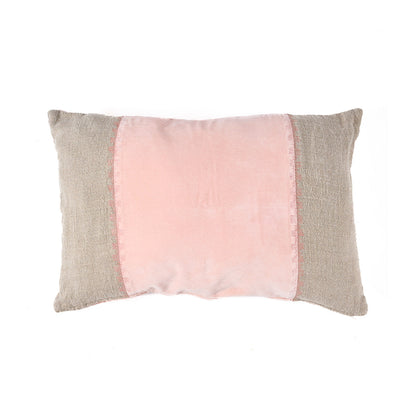 The Velvet Divorce Cushion Cover - Natural Pink - 30x50