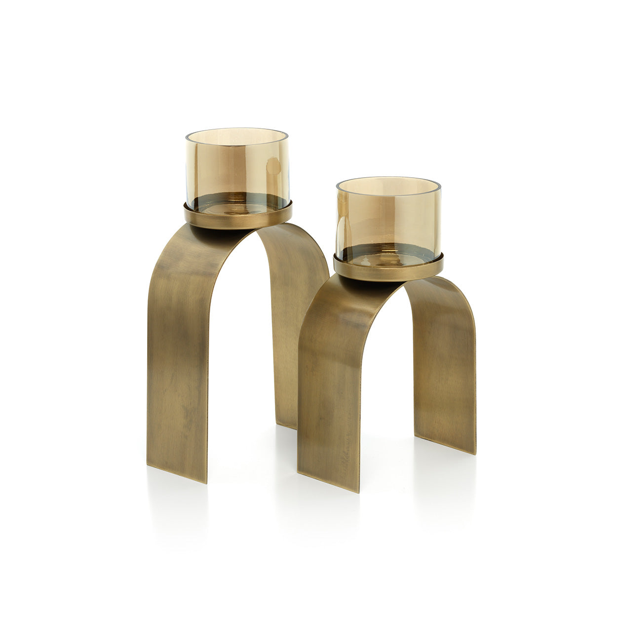 The Bow Glow T-light Holder - Gold - SET/2