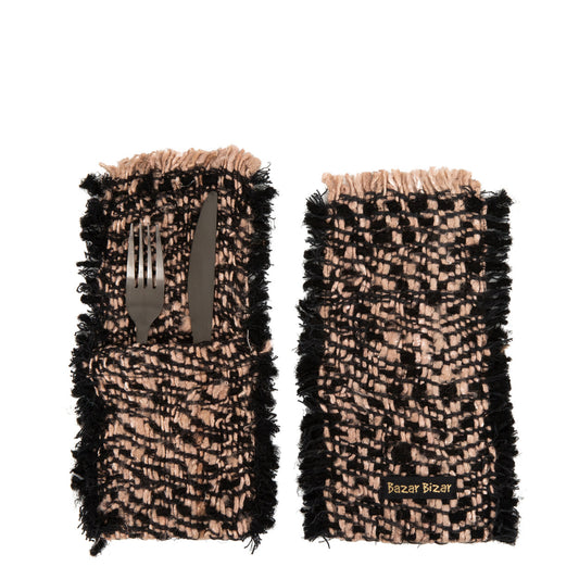 The Oh My Gee Cutlery Holder - Black Copper