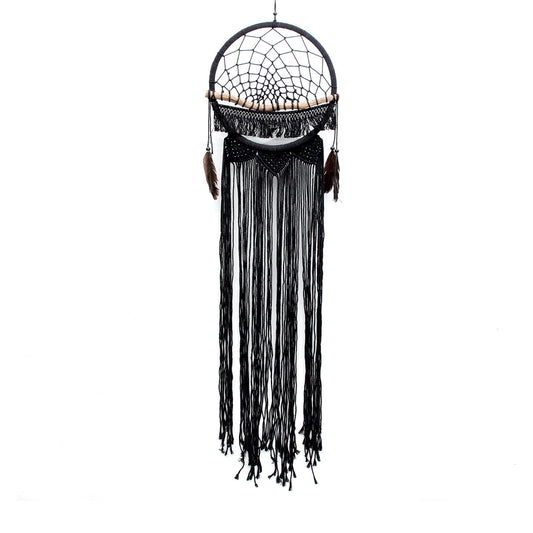 The Macrame Wood Dreamer - Black