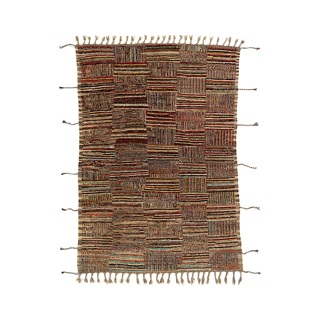 The Handwoven Afghan Rug #0294