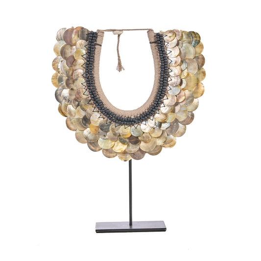 The Clam Couture on Stand - Natural