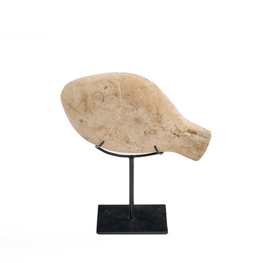 The Fish Stone on Stand - S