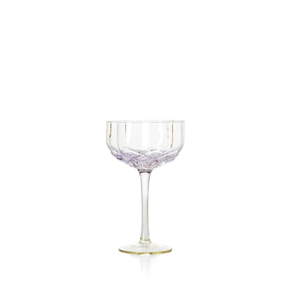 The Pink Blush Cocktail Coupe - Pink