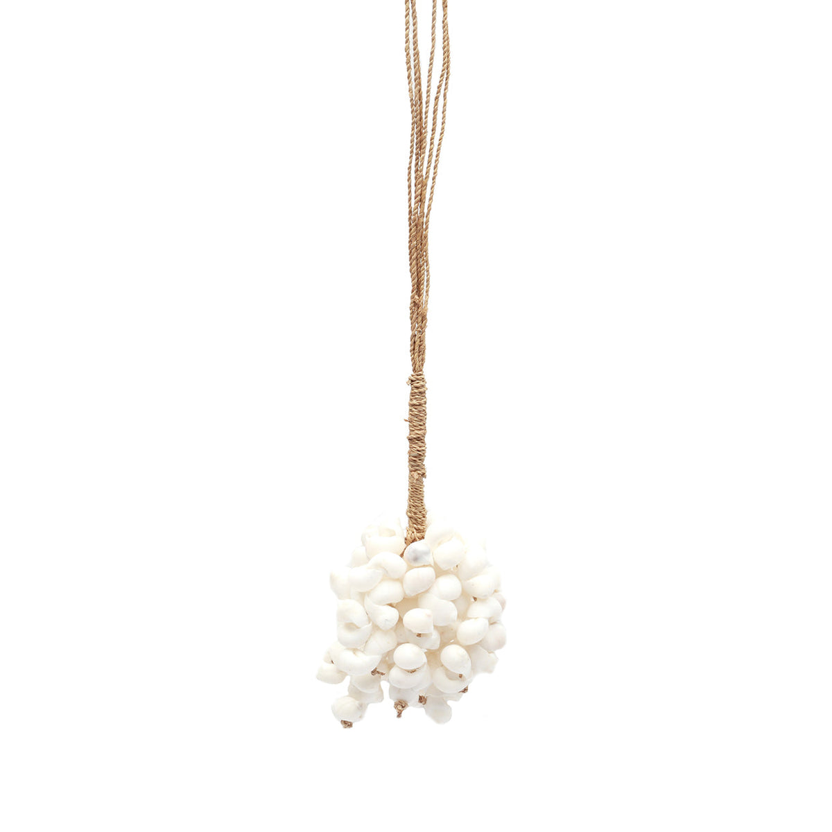 The Kai Tassel - White