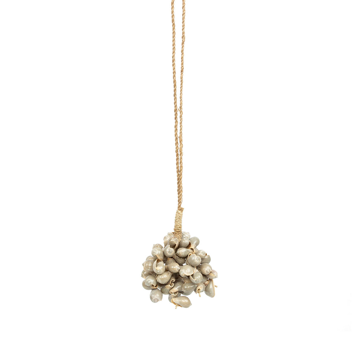 The Grey Shell Tassel