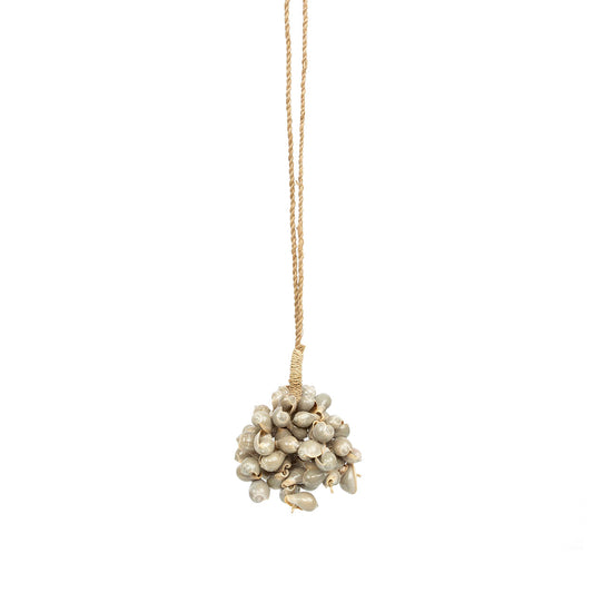 The Grey Shell Tassel