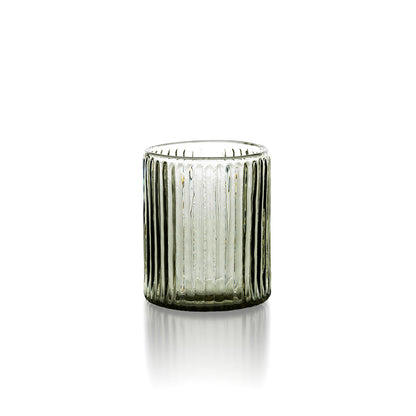 The Ribbed Tumbler - Charcoal