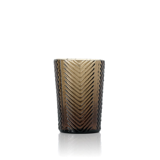The Herringbone Tumbler - Smoke