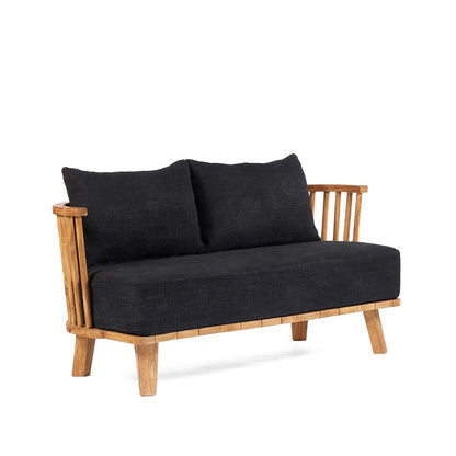 The Malawi Two Seater - Natural Black