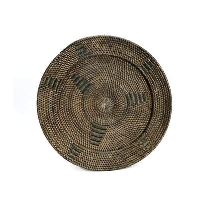 The Jasmine Plate - Brown - L