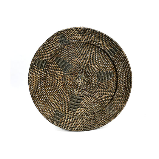 The Jasmine Plate - Brown - L