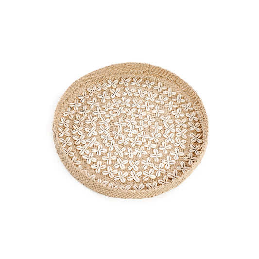 The Costa Shell Plate - Natural White - M