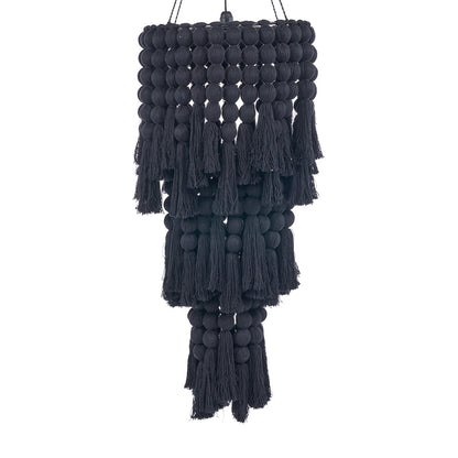 The Nomad Cotton Chandelier - Black - XL