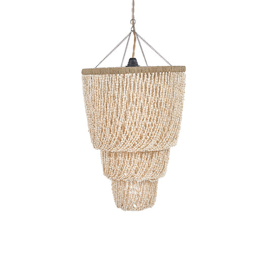The Lagoon Shell Chandelier - Natural - M