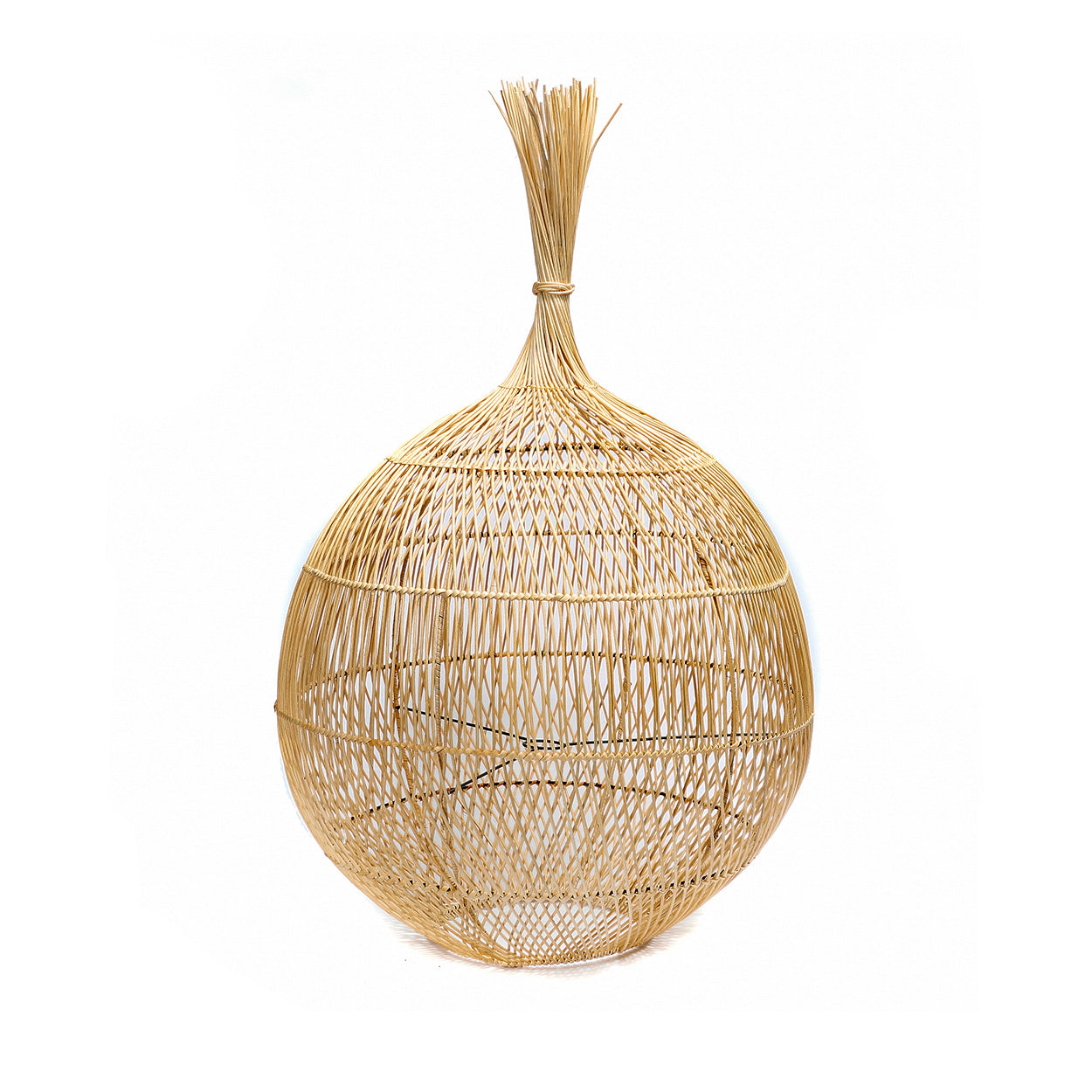 The Wonton Floor Lamp - Pendant - Natural