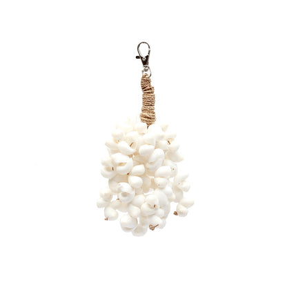 The Kai Shell Keychain - White
