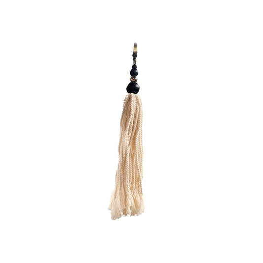 The Cotton Wood Keychain - Natural Black