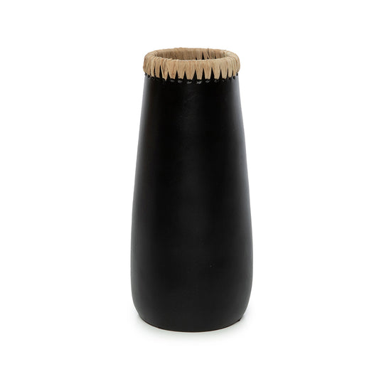 The Sneaky Vase - Black Natural - L