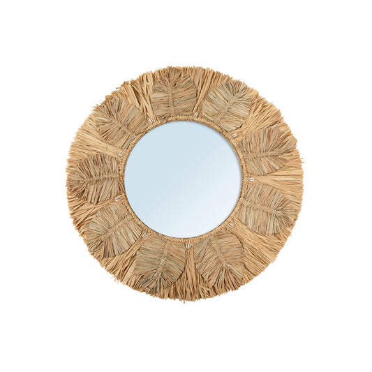 The Palm Tree Mirror - Natural - M