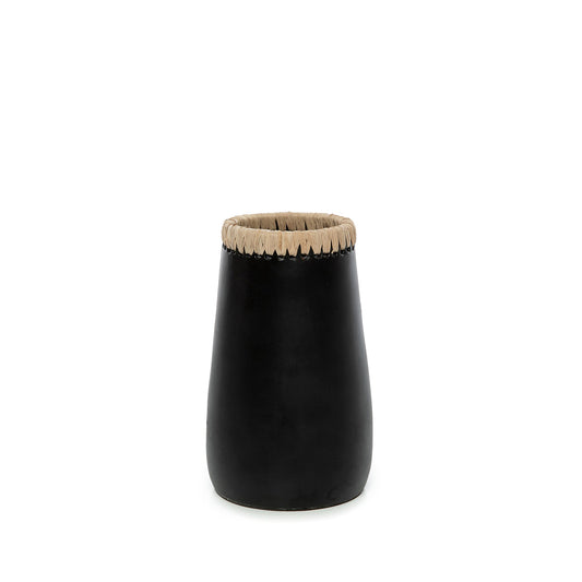 The Sneaky Vase - Black Natural - S