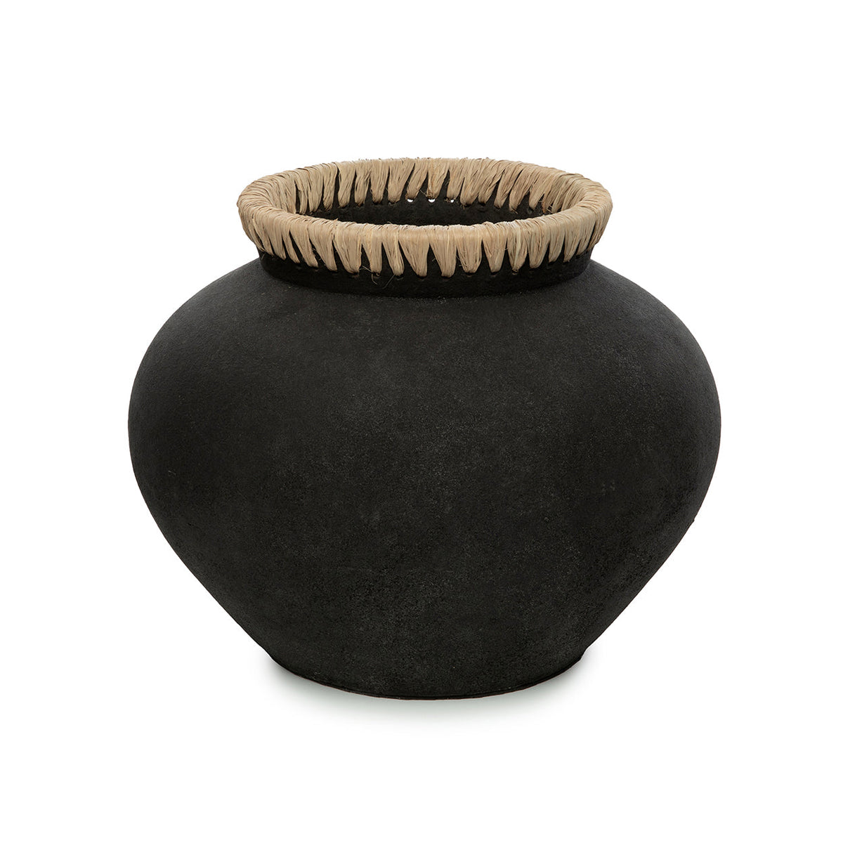 The Styly Vase - Black Natural - L