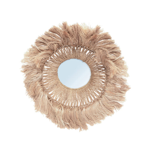 The Abaca Solomon Mirror - Natural